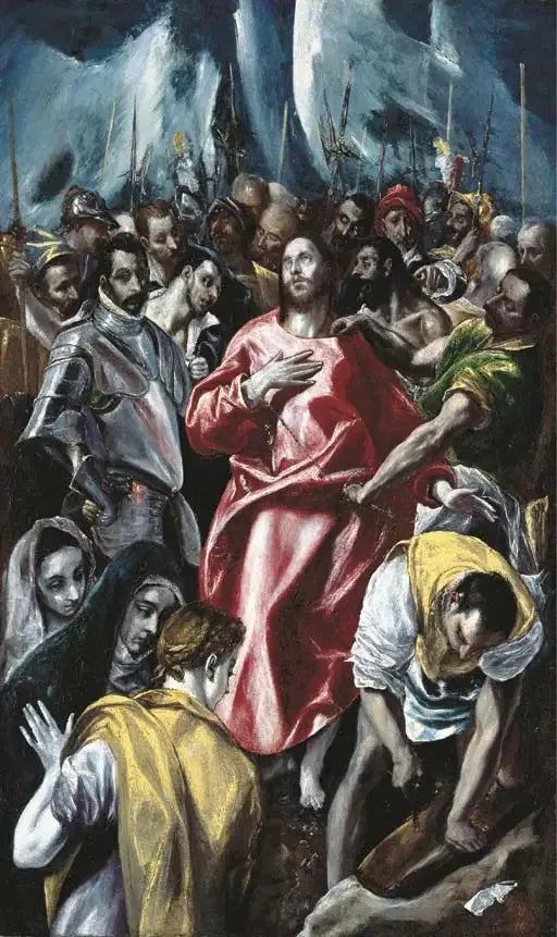 Il spogliarello di Cristo - El Greco