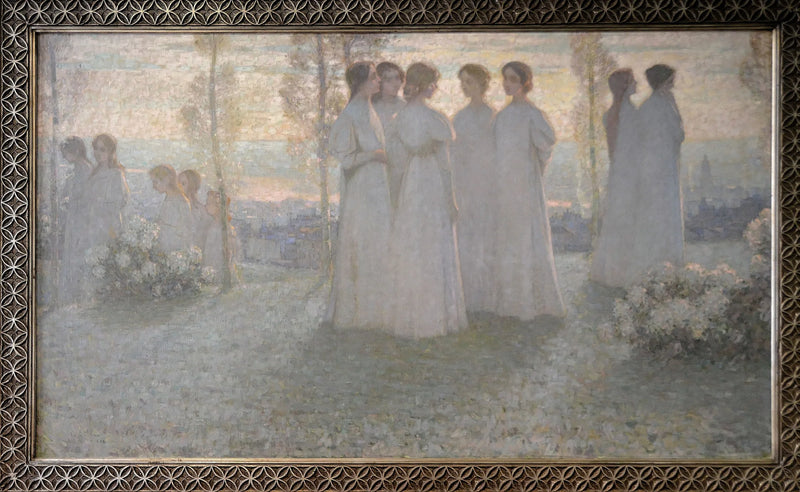 La domenica - Henri Le Sidaner