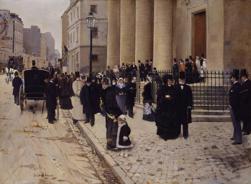 La domenica, vicino a Saint-Philippe-du-Roule - Jean Béraud