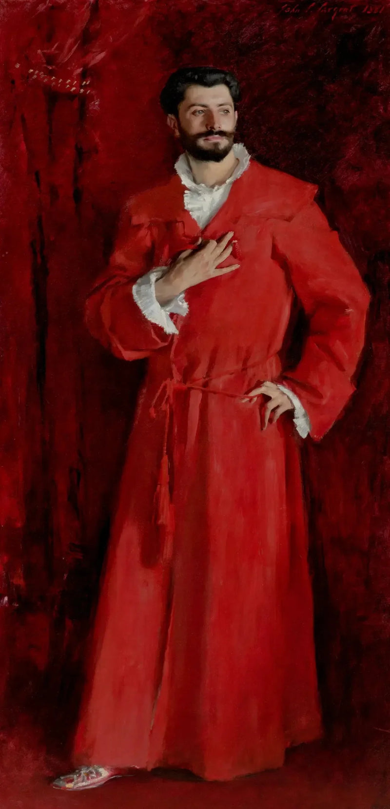 Il Dottor Pozzi a casa sua - John Singer Sargent