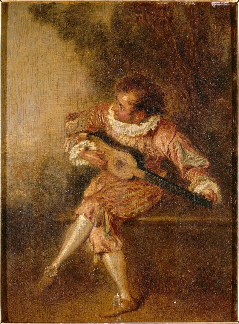Il Donatore di serenate - Antoine Watteau