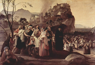 Le drame de Parga - Francesco Hayez - Alpha Reproduction
