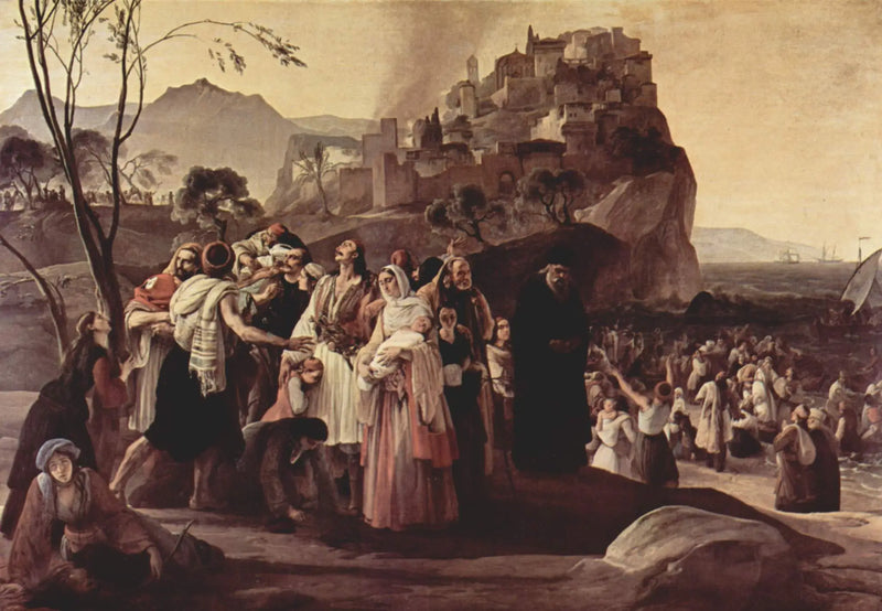 Il dramma di Parga - Francesco Hayez