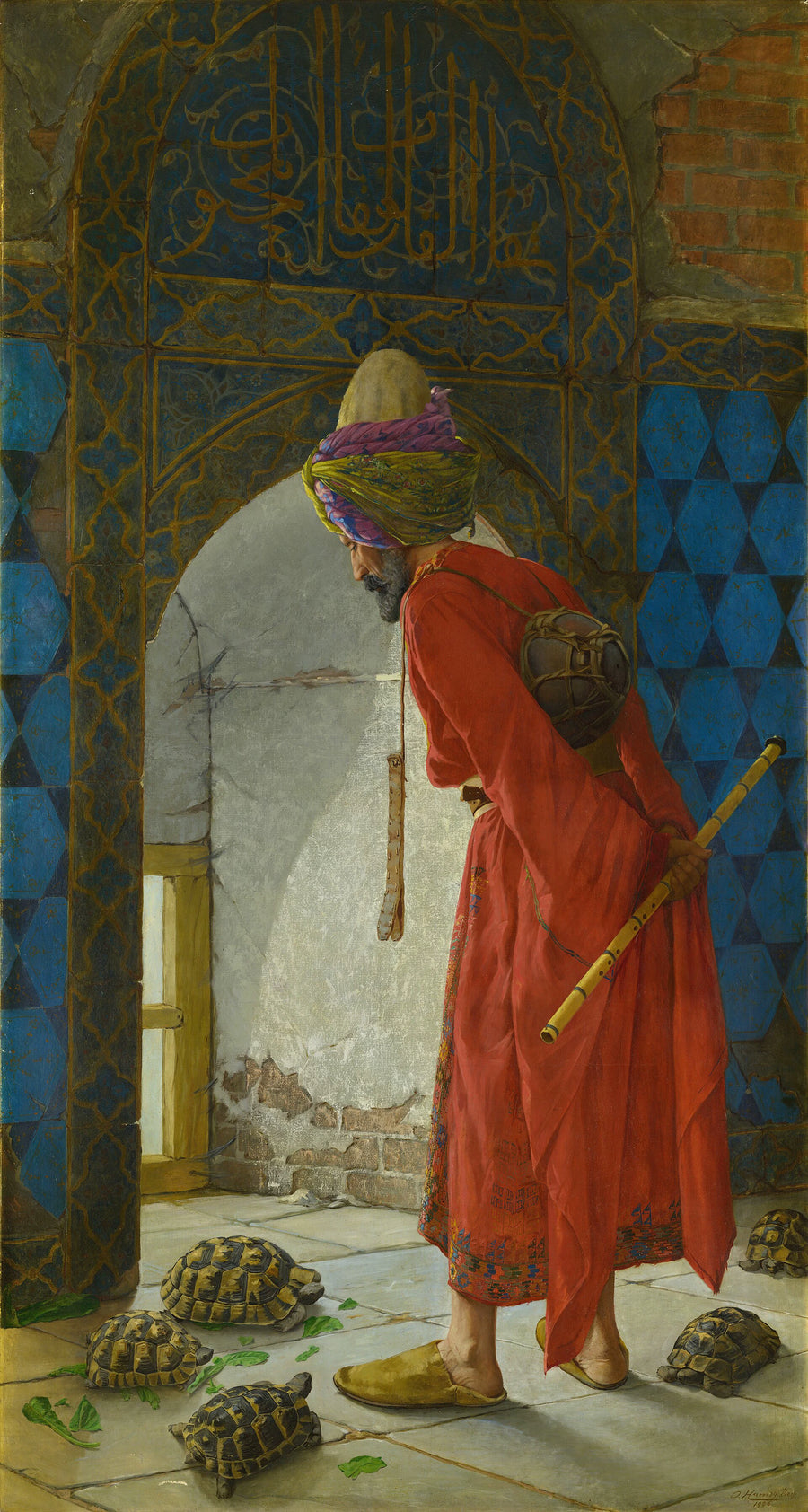 Le Dresseur de tortues, Osman Hamdi Bey