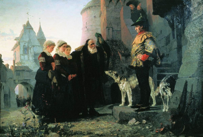 Le Droit du seigneur - Vassili Polenov