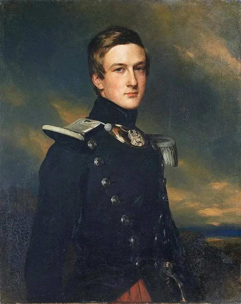 Il duca d'Aumale in qualità di capo battaglione del XVII leggero - Franz Xaver Winterhalter