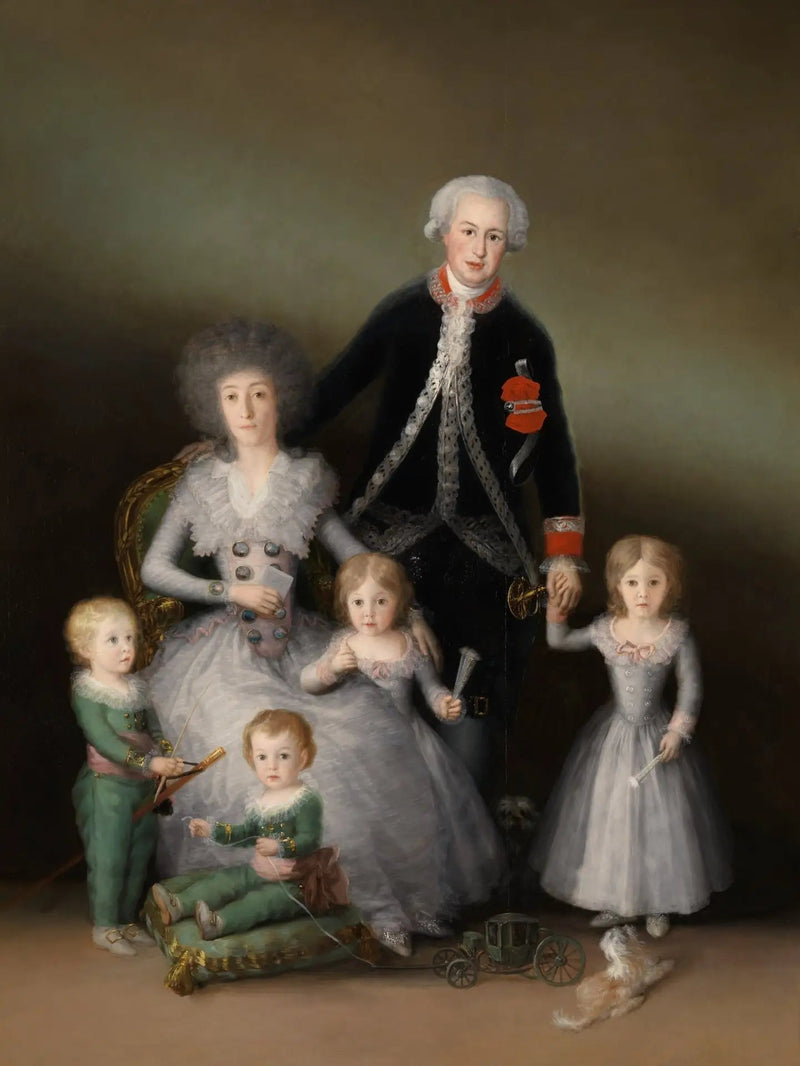 Il Duca d'Osuna e i suoi figli - Francisco de Goya