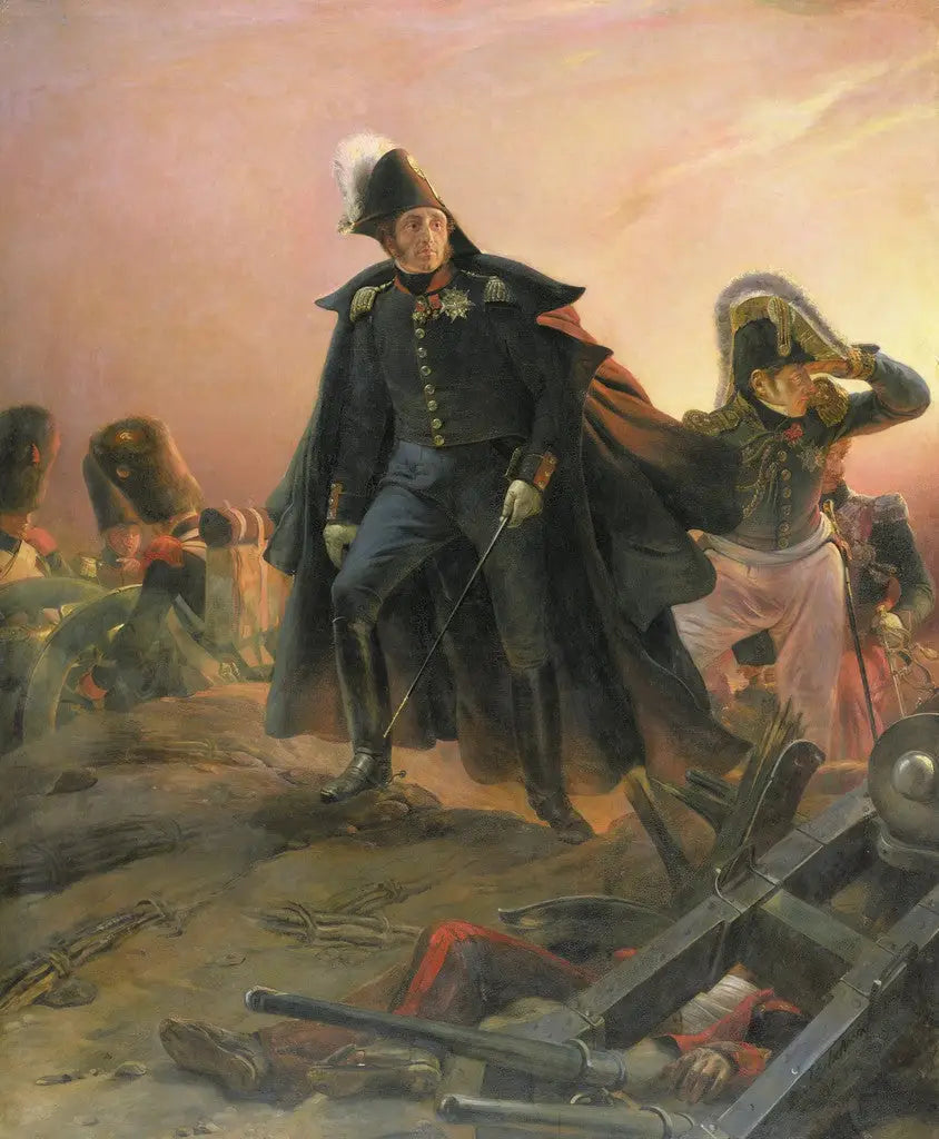 Le duc d’Angoulême à la prise du Trocadéro 31 août 1823 - Paul Delaroche - Alpha Reproduction