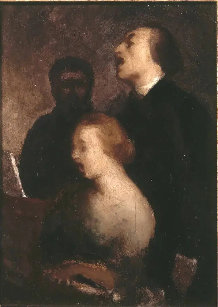 Il Duo - Honoré Daumier