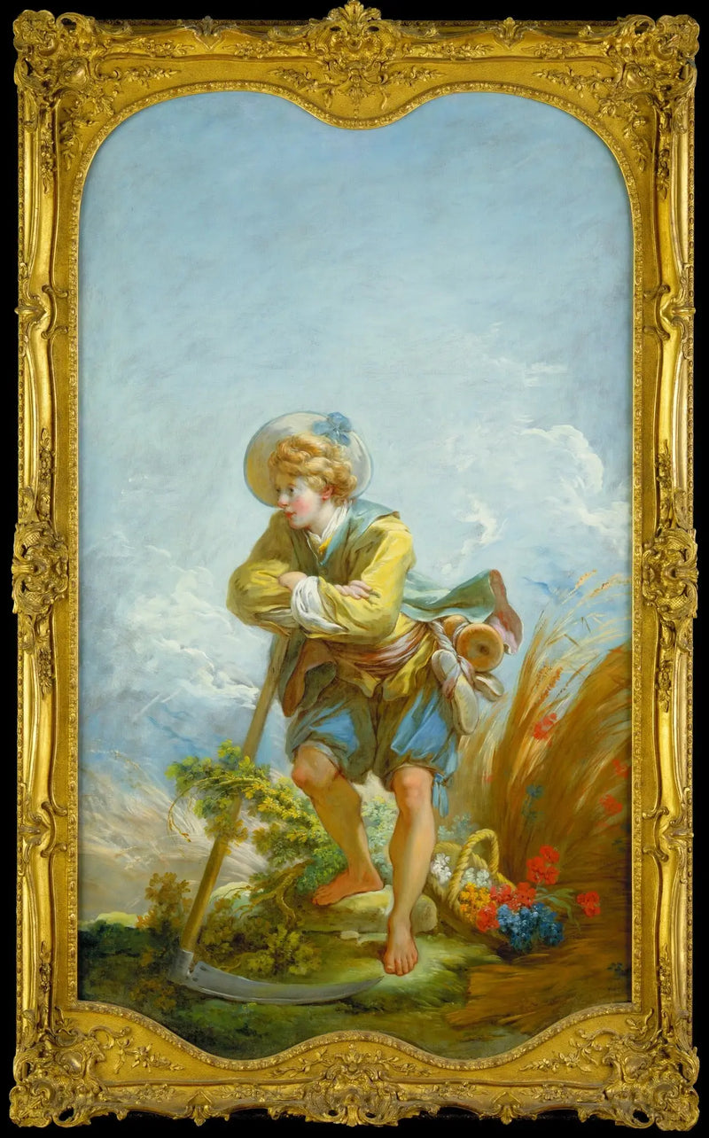 Il mietitore - Jean-Honoré Fragonard