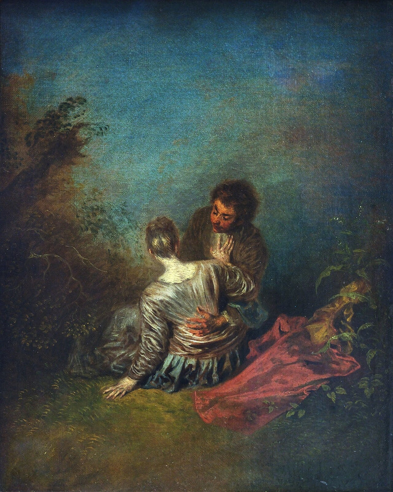 Il passo falso - Antoine Watteau