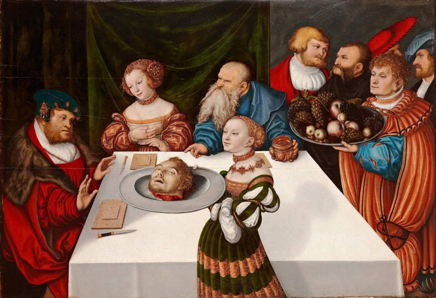 Il banchetto di Erode - Lucas Cranach il Vecchio