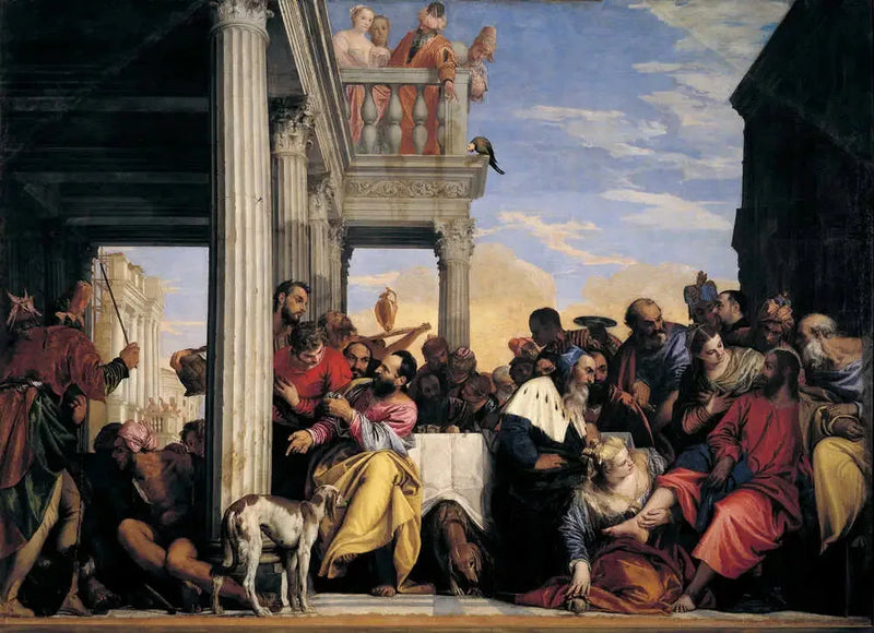Il banchetto nella casa di Simone il Fariseo (Veronese, Torino) - Paolo Veronese