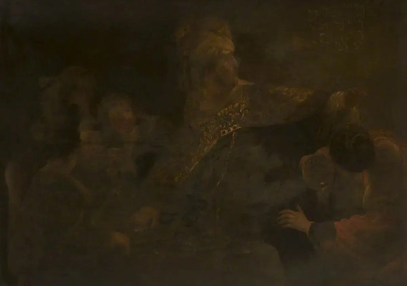 Il banchetto di Baldassarre - Rembrandt