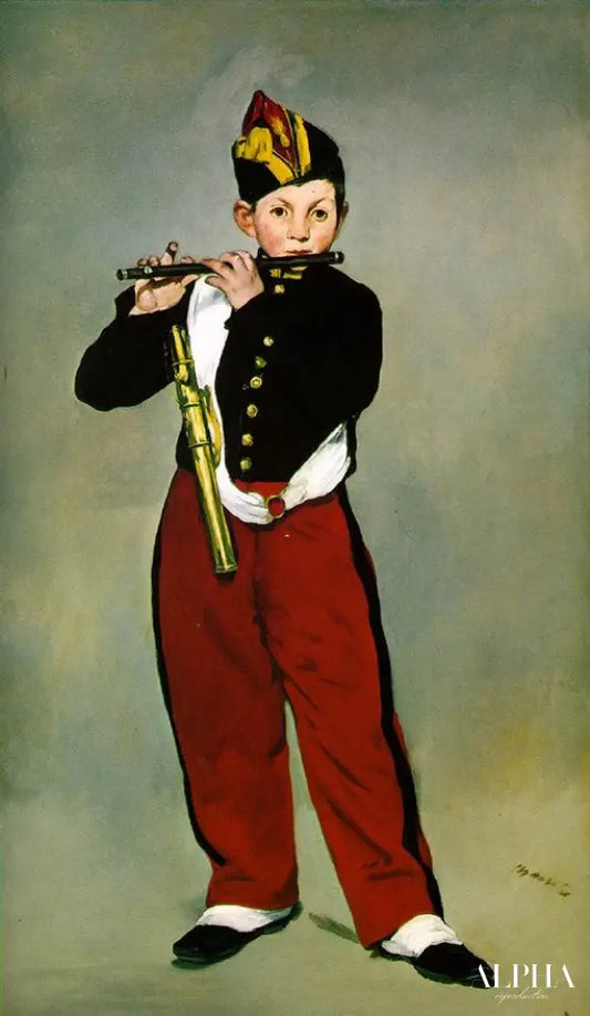 Le fifre - Edouard Manet - Reproductions de tableaux et peintures haut de gamme