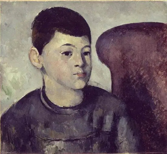 Il Figlio dell'artista nella poltrona rossa - Paul Cézanne