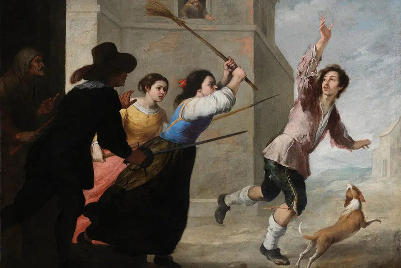 Il figlio prodigo cacciato - Bartolomé Esteban Murillo