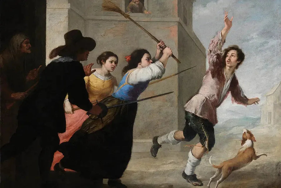 Il figlio prodigo cacciato - Bartolomé Esteban Murillo