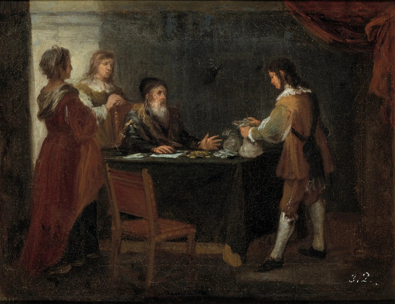 Il figlio prodigo che riceve la sua eredità - Bartolomé Esteban Murillo