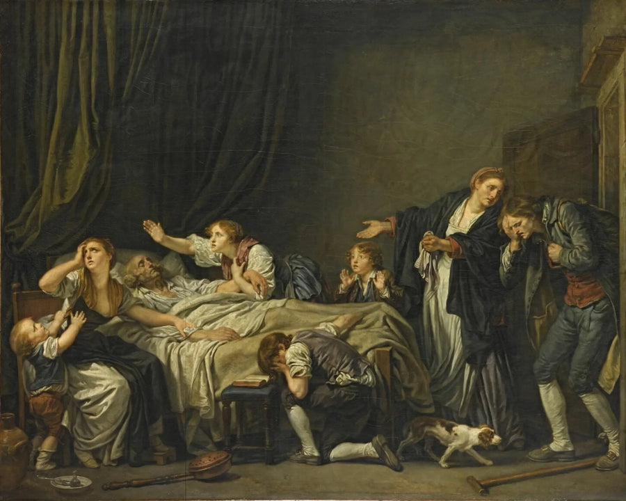 Il Figlio punito - Jean-Baptiste Greuze