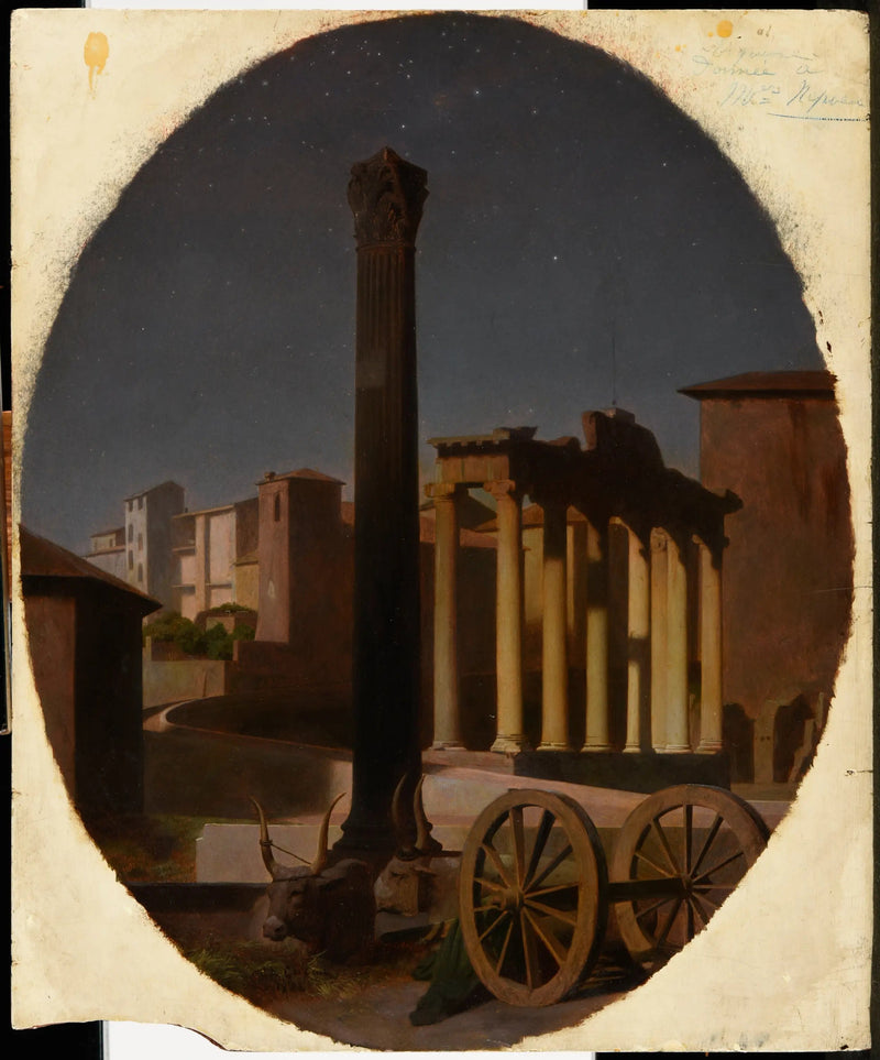 Il Foro, di notte - Jean-Léon Gérôme
