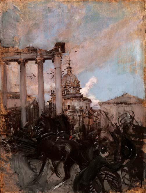 Il forum romano a Roma - Giovanni Boldini