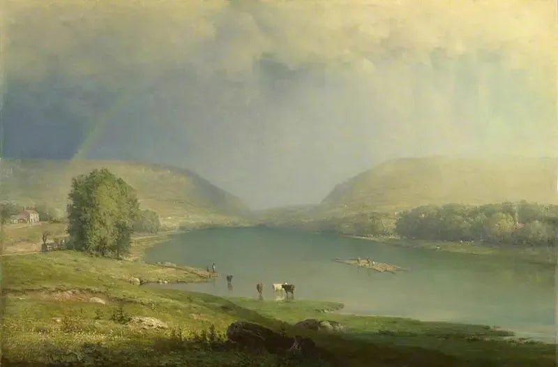 Il fossato idrologico del Delaware - George Inness