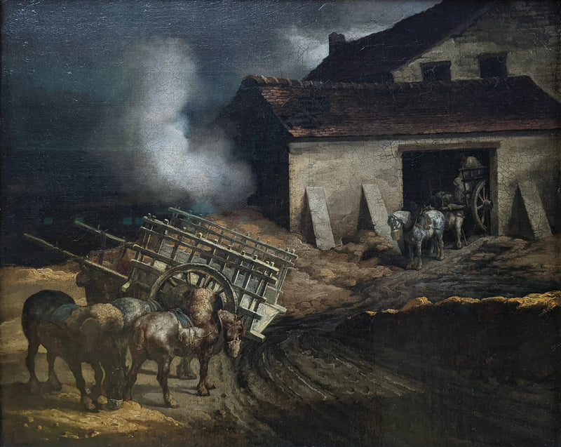Il Forno a gesso - Théodore Géricault