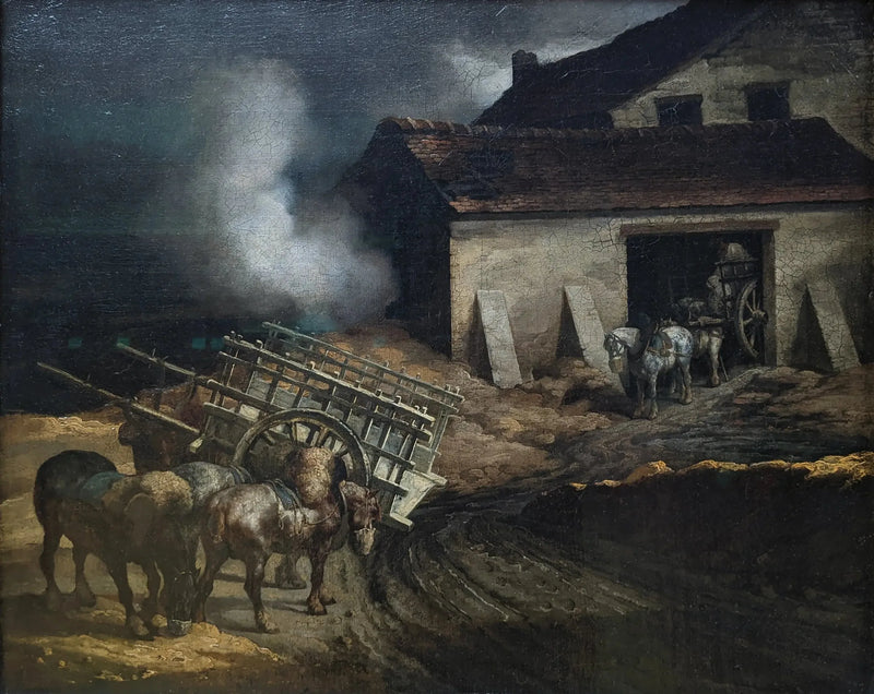 Il Forno a gesso - Théodore Géricault
