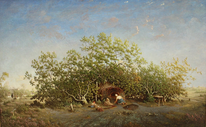 Il forno comunale nelle Lande di Guascogna - Théodore Rousseau