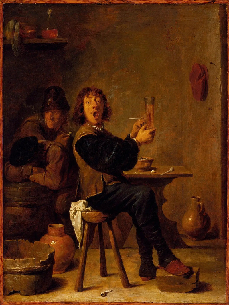 Il fumatore - David Teniers il Giovane