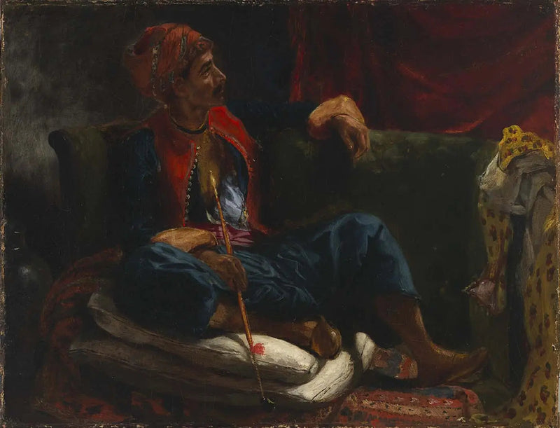 Il fumatore - Eugène Delacroix