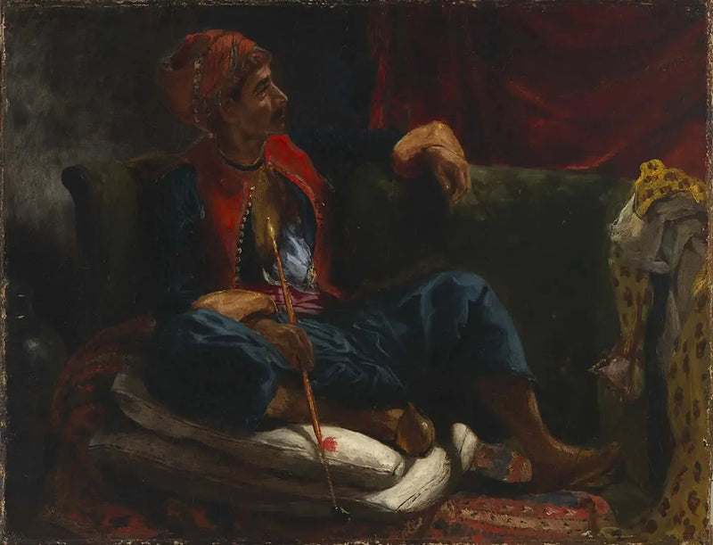 Il fumatore - Eugène Delacroix
