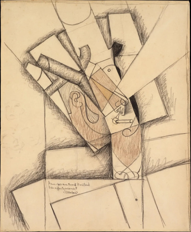 Il fumatore - Juan Gris