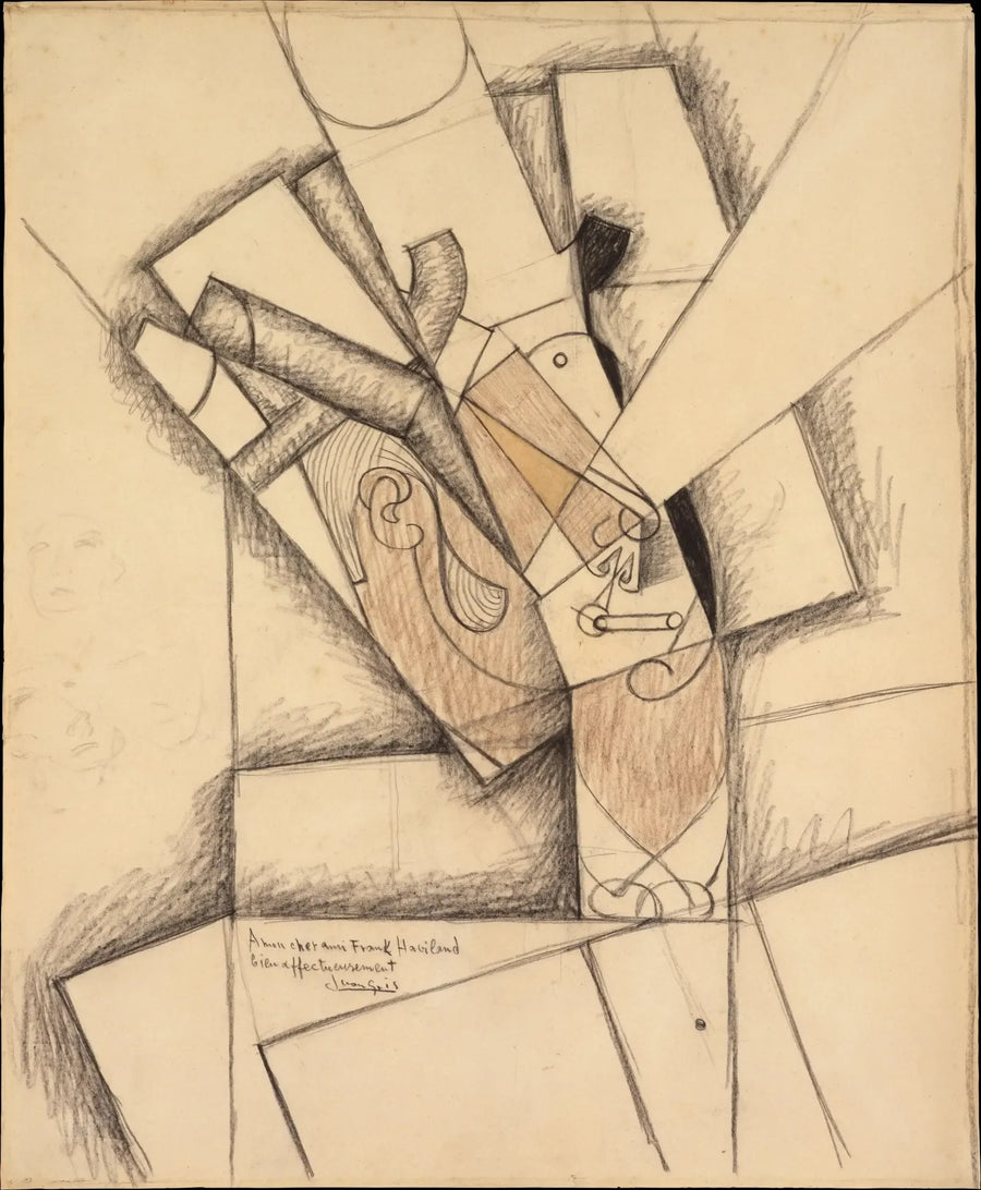 Il fumatore - Juan Gris