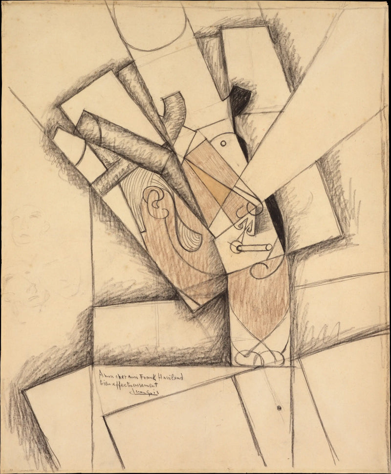 Il fumatore - Juan Gris