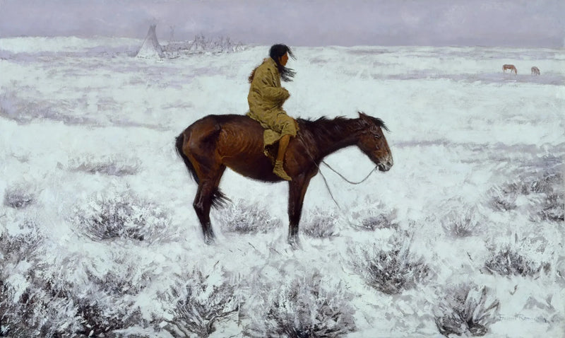 Il ragazzo del gregge - Frederic Remington