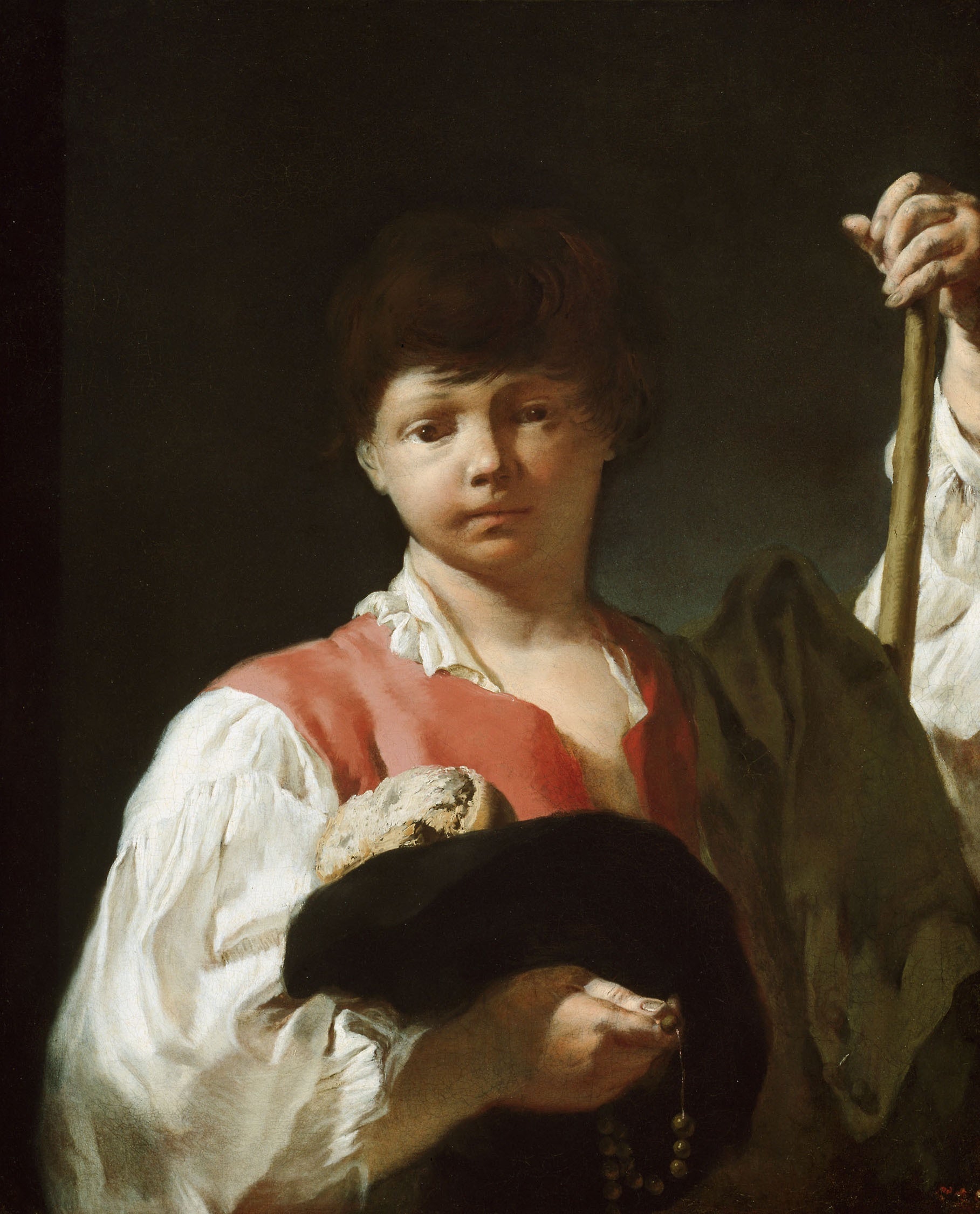 Le garçon mendiant (Le jeune pèlerin) - Giovanni Battista Piazzetta image 1 reproduction réalisée par Alpha Reproduction