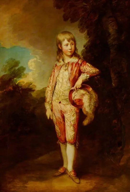 Il ragazzo rosa (forse Francis Nicholls, nato nel 1774) - Thomas Gainsborough