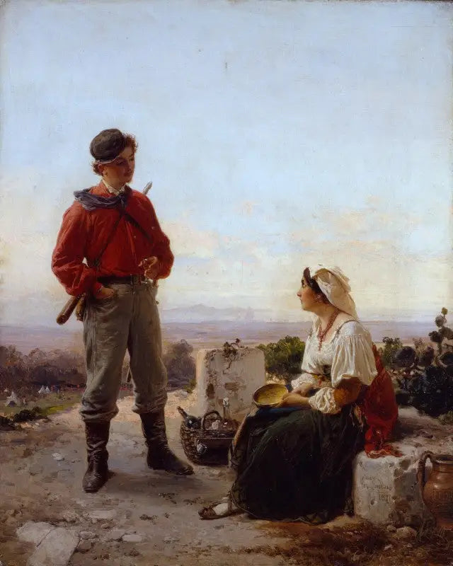 Il Garibaldino - Gerolamo Induno