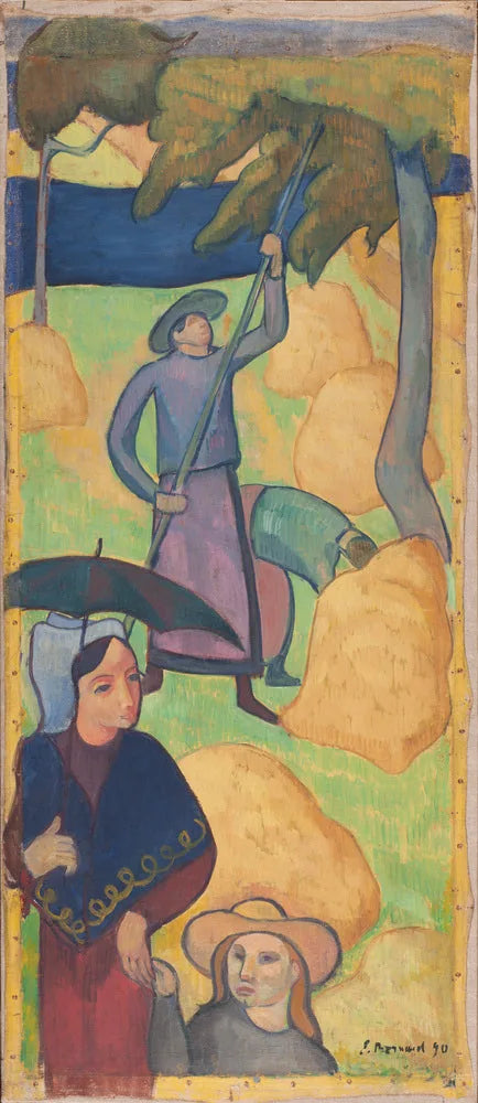 La gualificazione delle mele - Émile Bernard