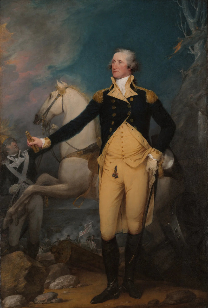 Il generale George Washington a Trenton - John Trumbull