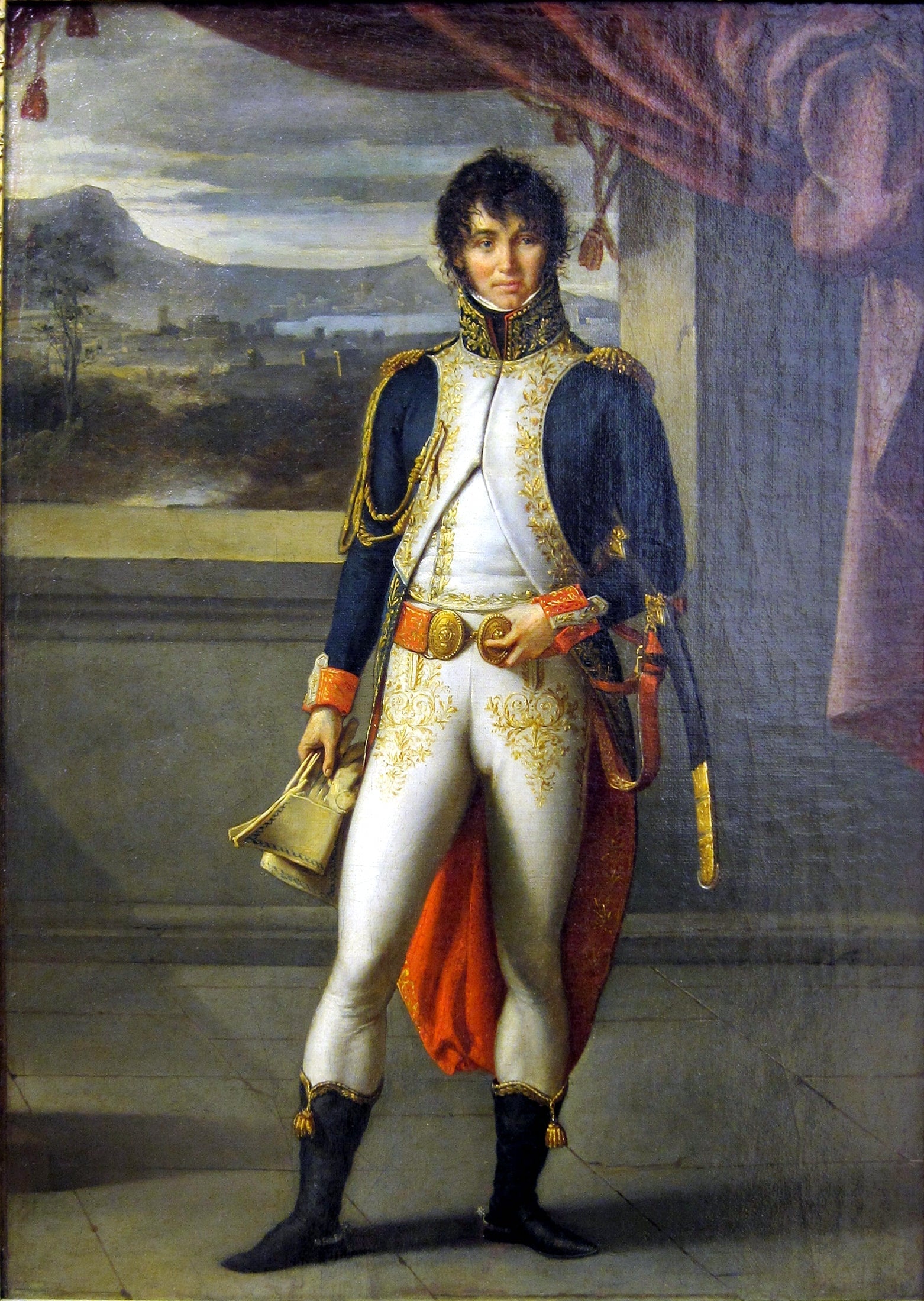 Le Général Murat - Jean-Baptiste Wicar image 1 reproduction d’œuvre d’art à l’huile