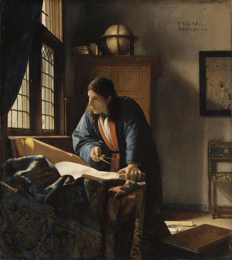 Il Geografo - Johannes Vermeer