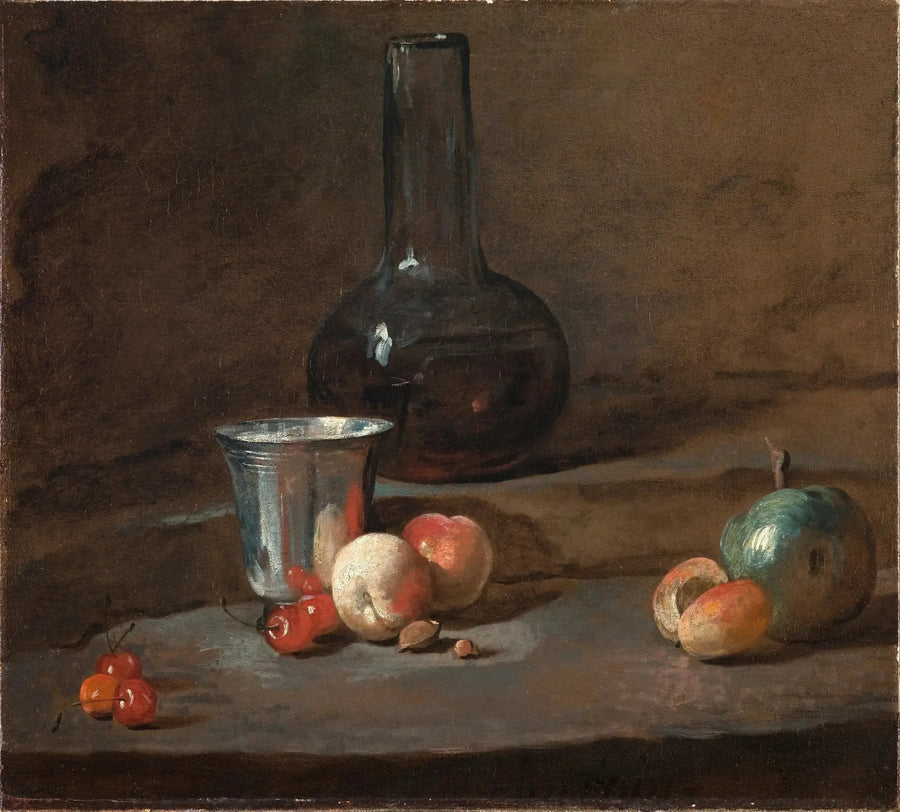 Il bicchiere d'argento - Jean Simeón Chardin
