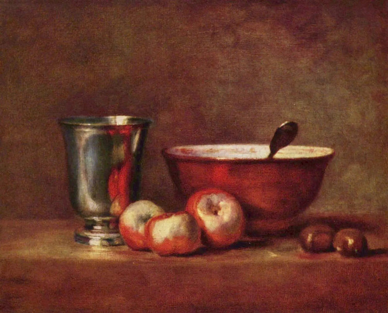 Il bicchiere d'argento - Jean Simeón Chardin
