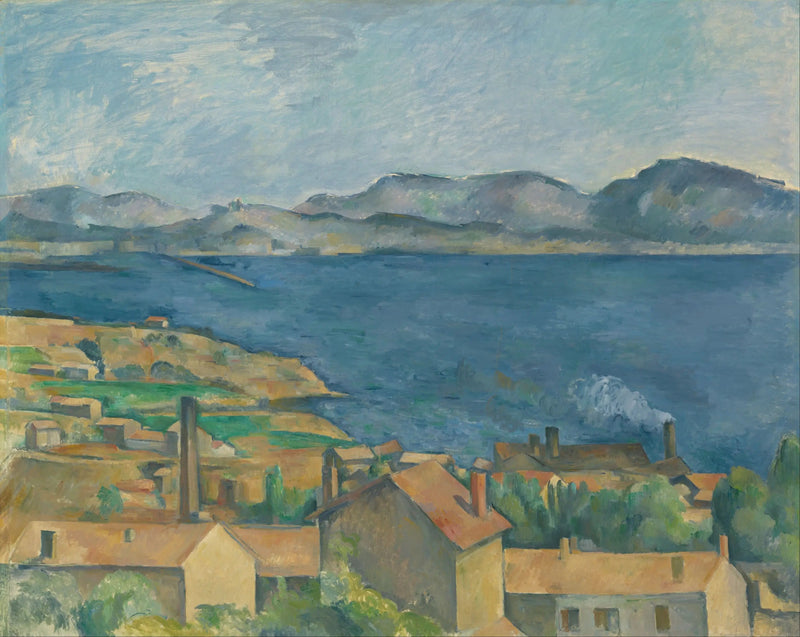 Il Golfo di Marsiglia visto da l'Estaque - Paul Cézanne