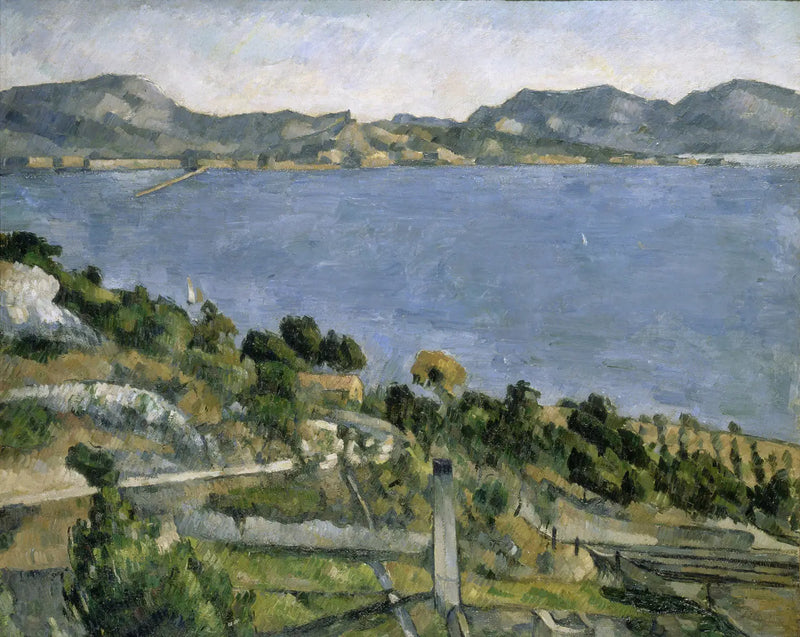 Il Golfo di Marsiglia visto da l'Estaque - Paul Cézanne