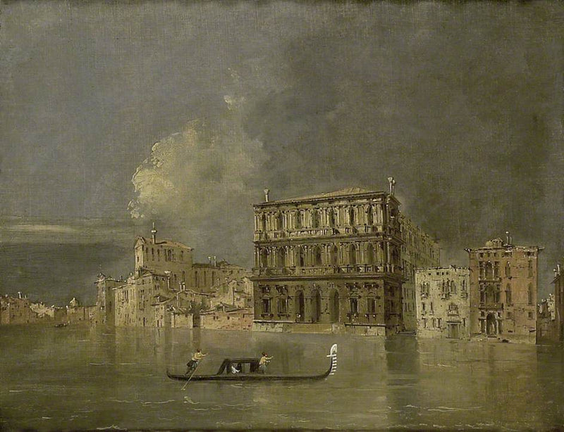 Il Grande Canale con il Palazzo Corner della Ca' Grande - Francesco Guardi