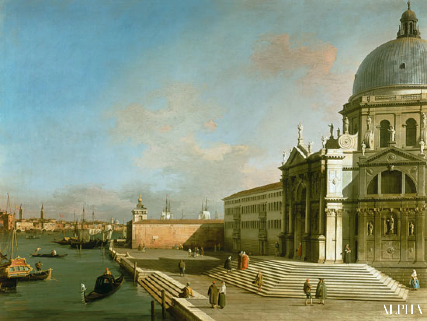 Il Grande Canale - Canale Giovanni Antonio - Riproduzioni di quadri e dipinti di alta gamma
